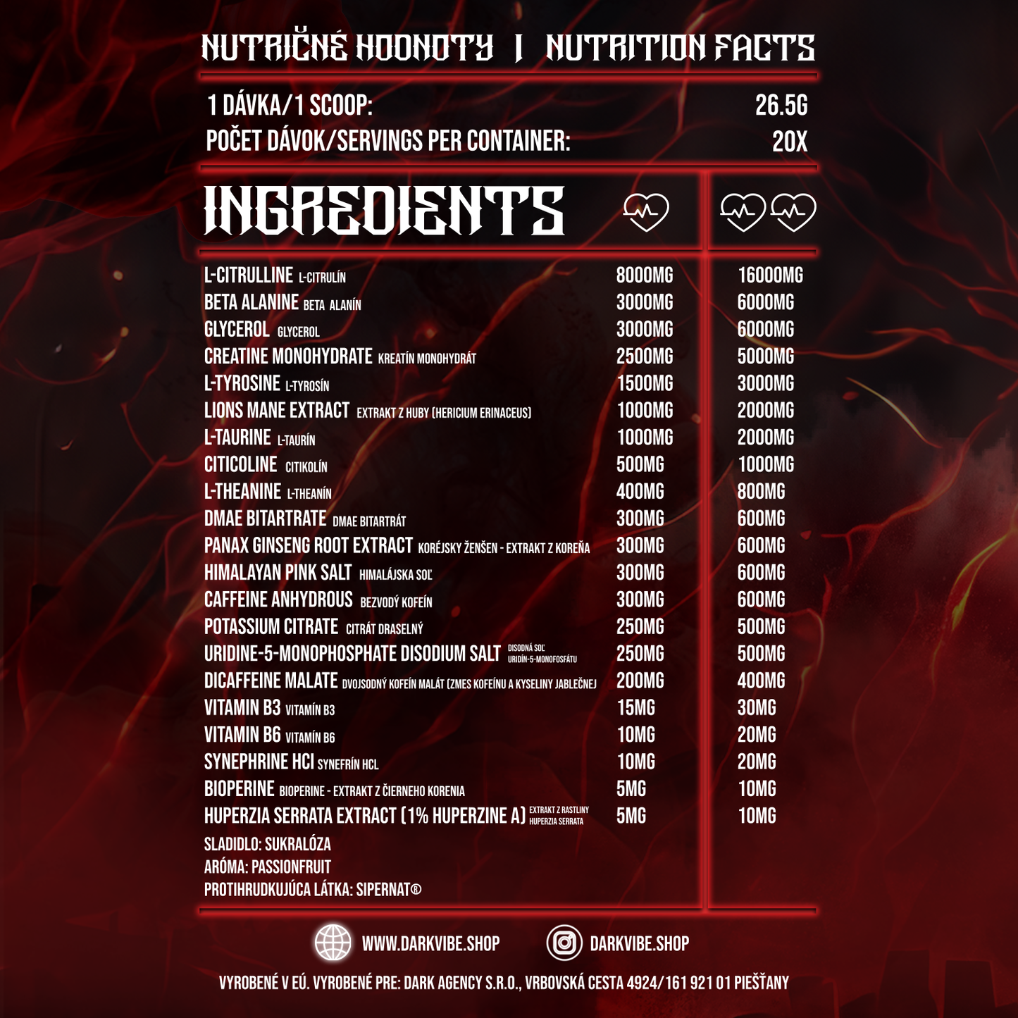 HEART ATTACK PRE-WORKOUT