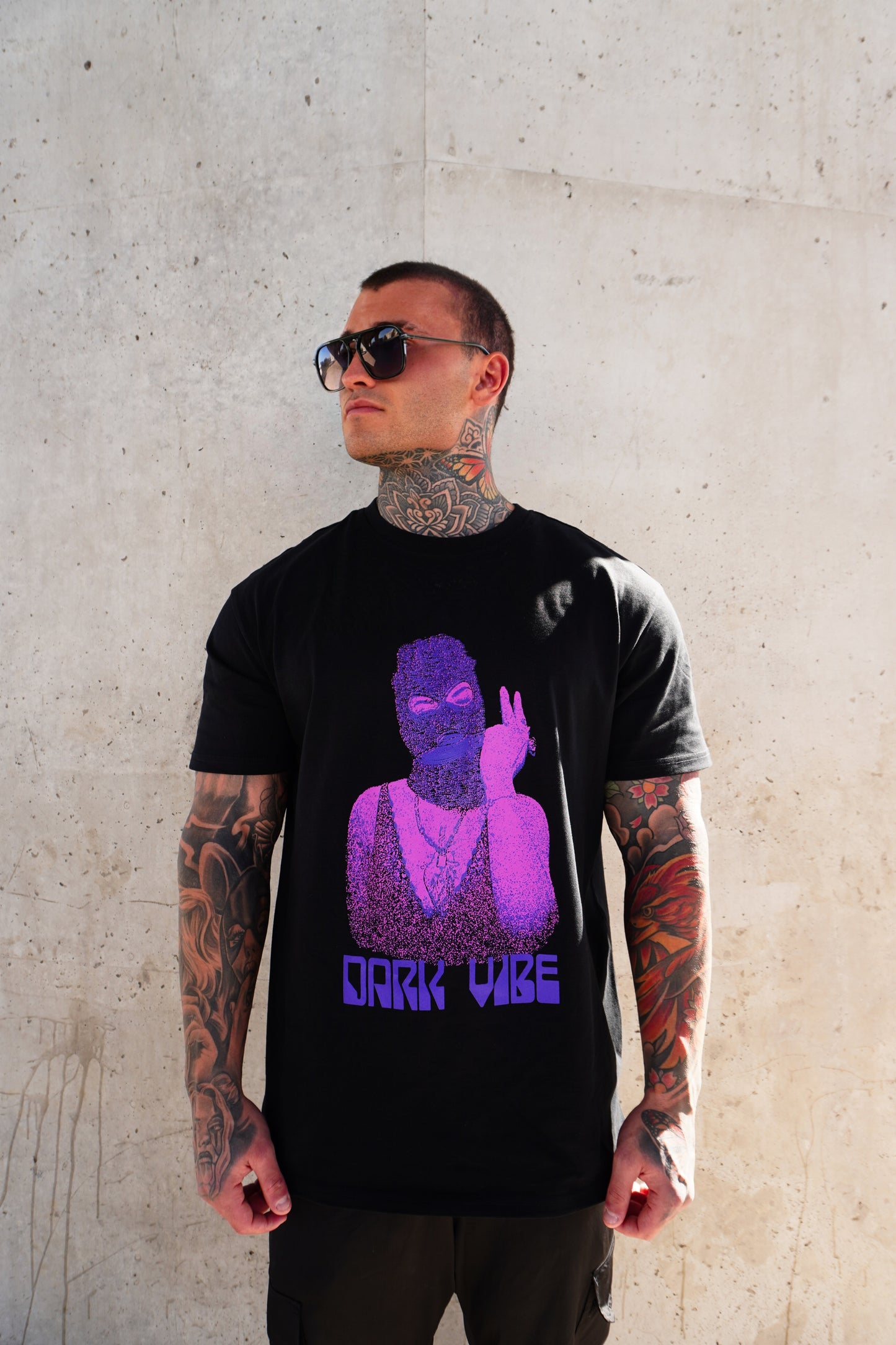 DARK VIBE SKI MASK T-SHIRT