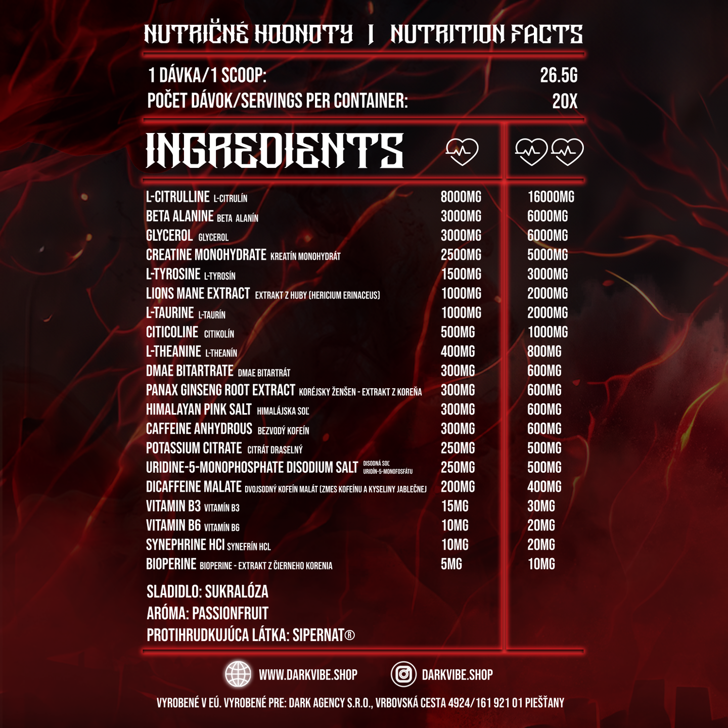 HEART ATTACK PRE-WORKOUT