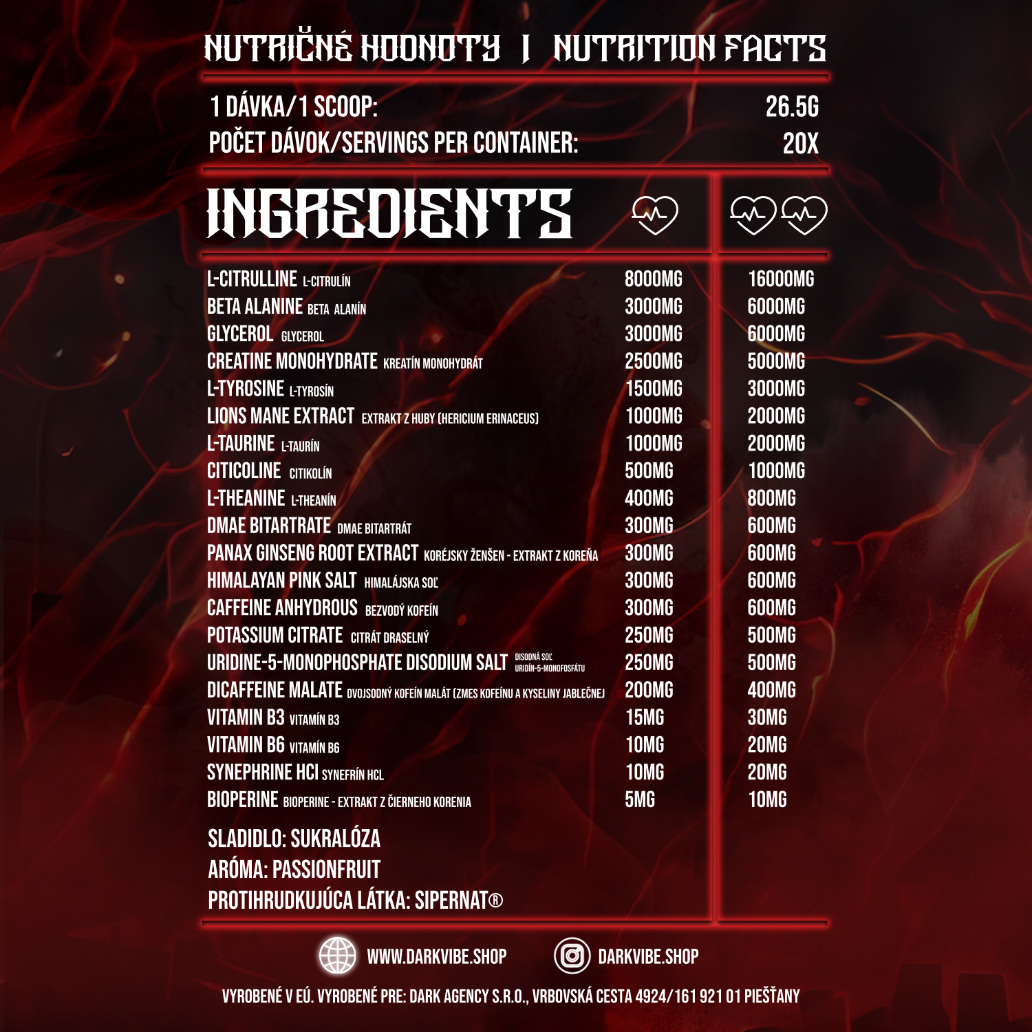 HEART ATTACK PRE-WORKOUT