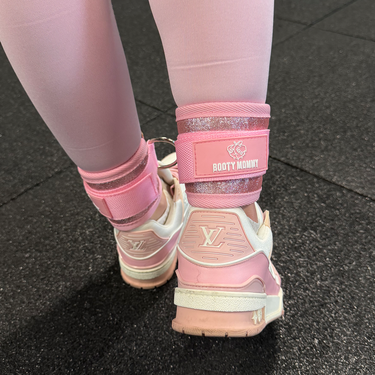 BOOTY MOMMY GLITTER ANKLE BELTS