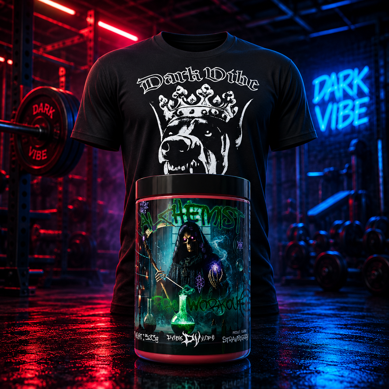 PRE-WORKOUT + T-SHIRT BUNDLE