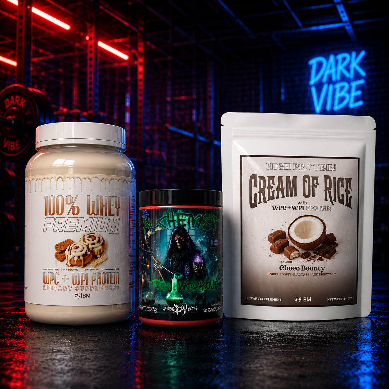 PRE-WORKOUT + PROTEIN + CREAM OF RICE BUNDLE