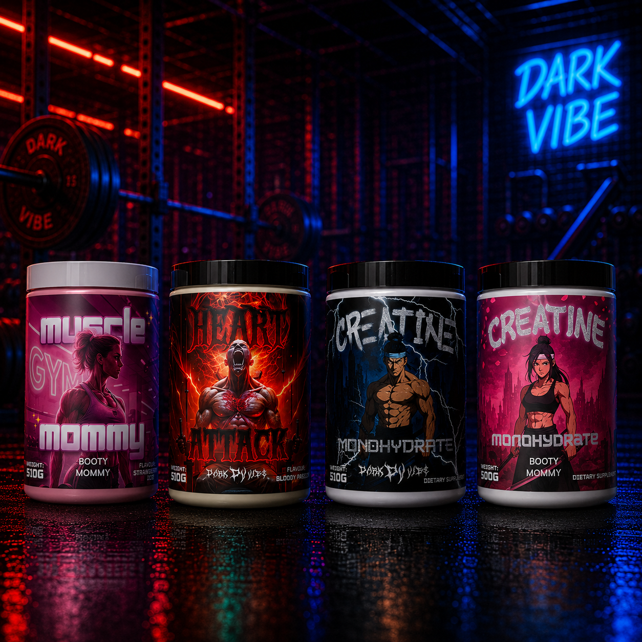 HEART ATTACK / MUSCLE MOMMY + CREATINE BUNDLE