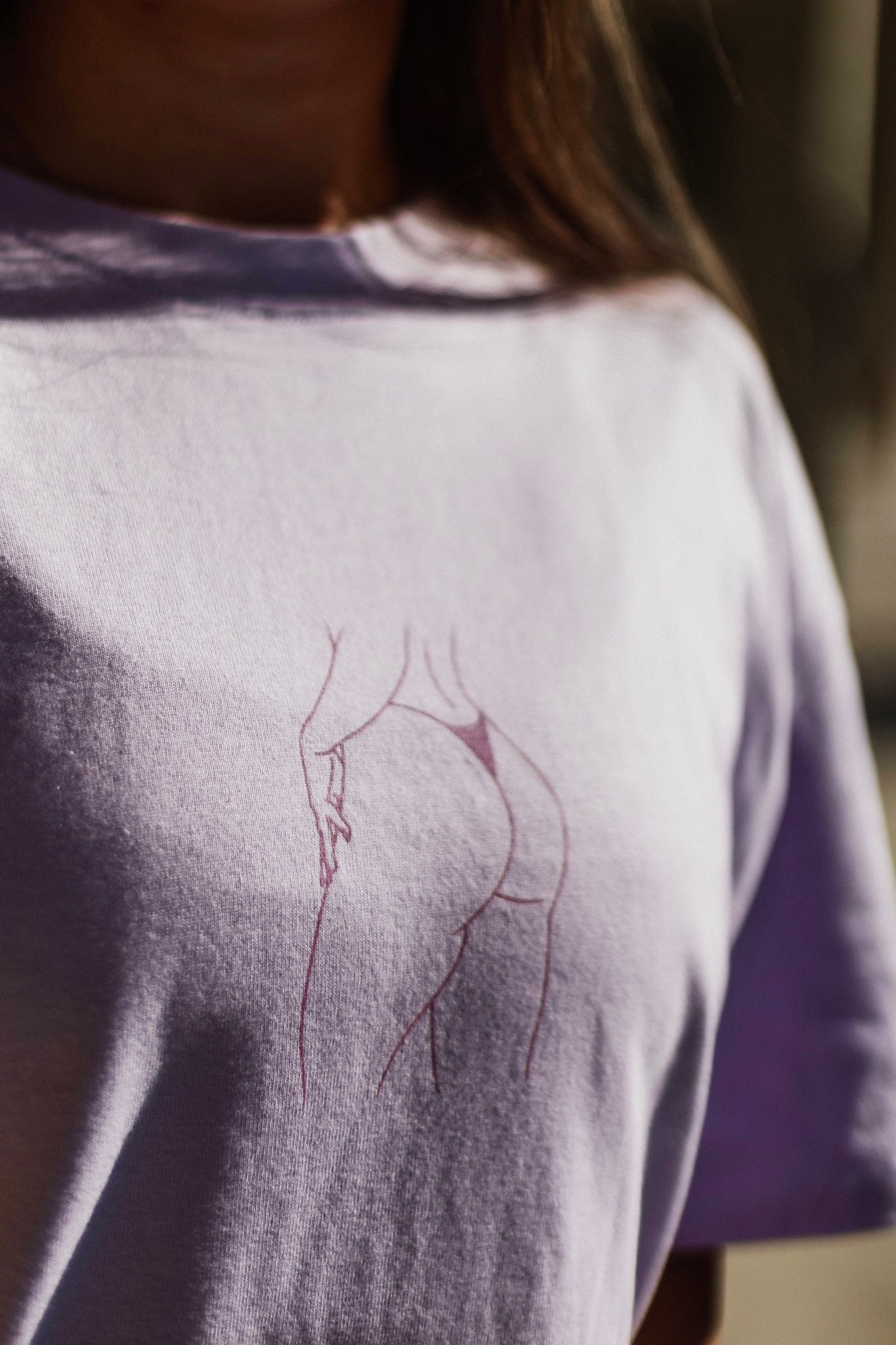 LILAC BOOTY MOMMY PUMP COVER