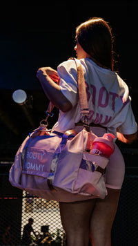 BABY PINK BOOTY MOMMY SPORT BAG