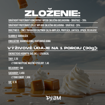 100% PREMIUM WHEY PROTEIN CARAMEL FRAPPUCCINO