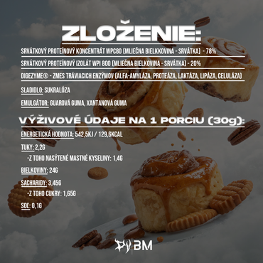 100% PREMIUM WHEY PROTEIN LOTUS CINNAMON ROLLS