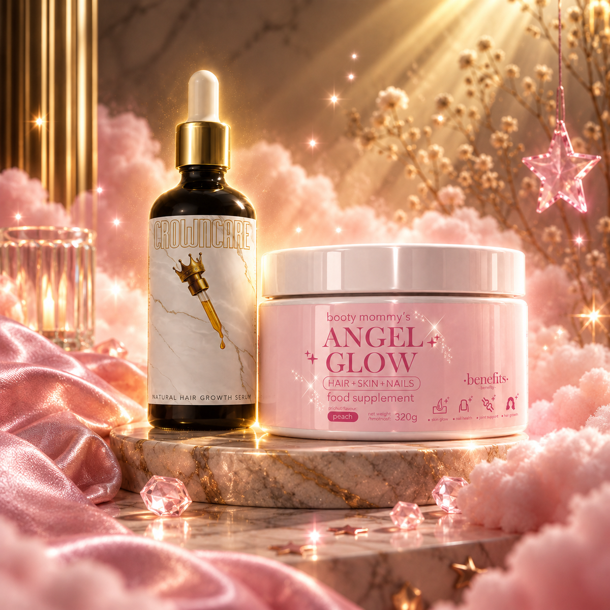 CROWN CARE + ANGEL GLOW BUNDLE