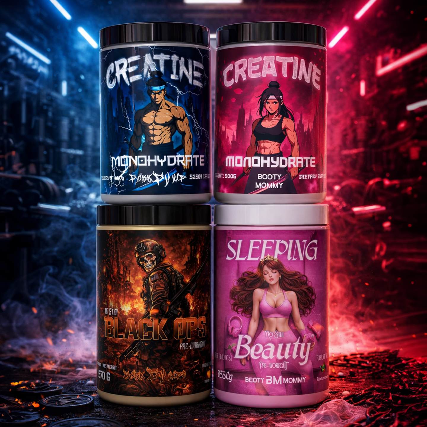 BLACK OPS / SLEEPING BEAUTY + CREATINE BUNDLE