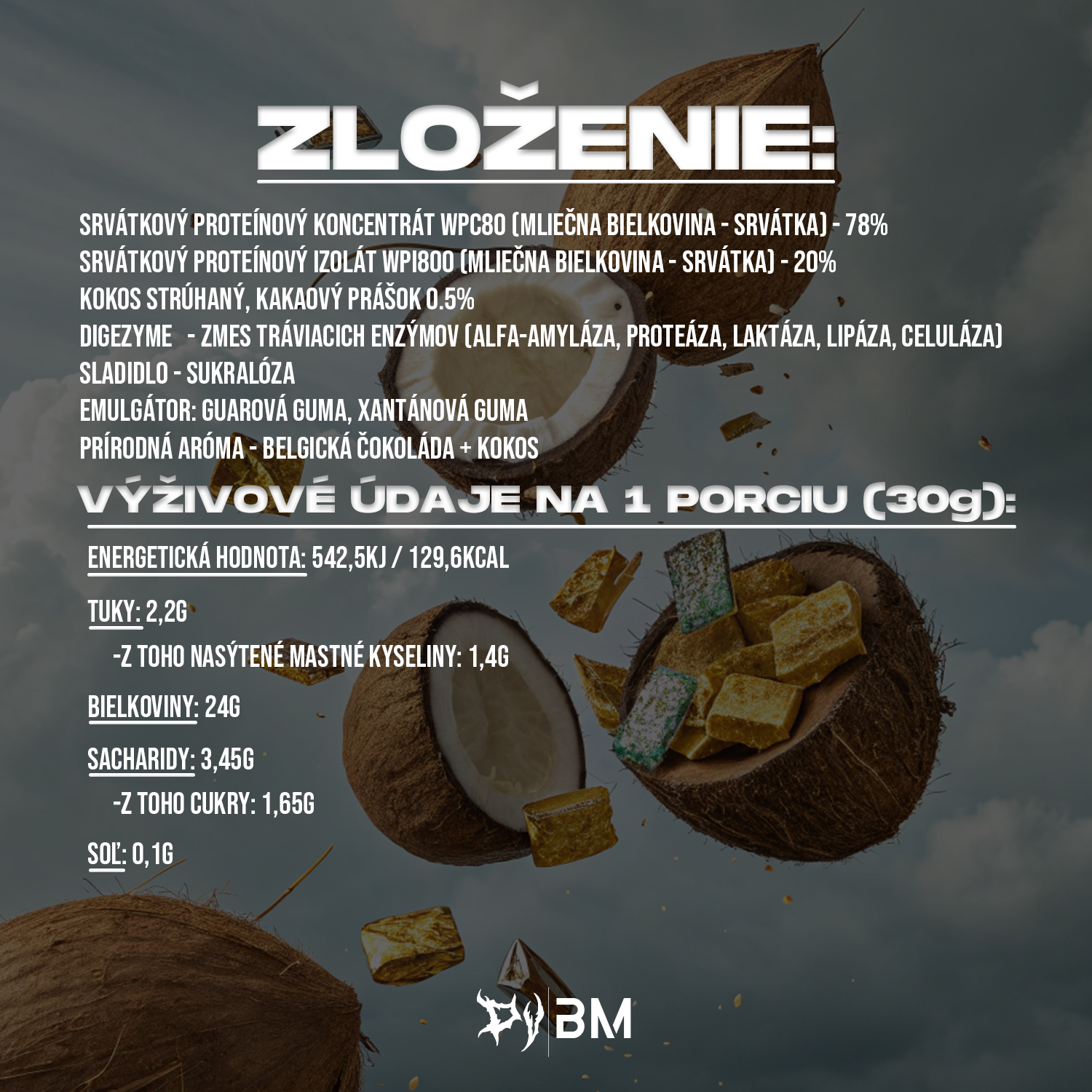 100% PREMIUM WHEY PROTEIN CHOCO BOUNTY