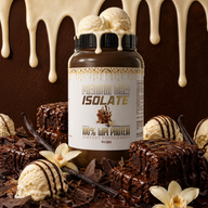 PREMIUM WHEY ISOLATE 100% WPI CHOCO BROWNIES & VANILLA ICE CREAM
