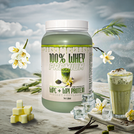 100% PREMIUM WHEY PROTEIN VANILLA MATCHA LATTE