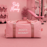 BABY PINK BOOTY MOMMY SPORT BAG