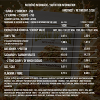 HIGH PROTEIN CREAM OF RICE WHITE DUBAI CHOCOLATE